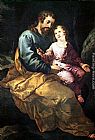 Francisco de Herrera the Elder St Joseph and the Child painting